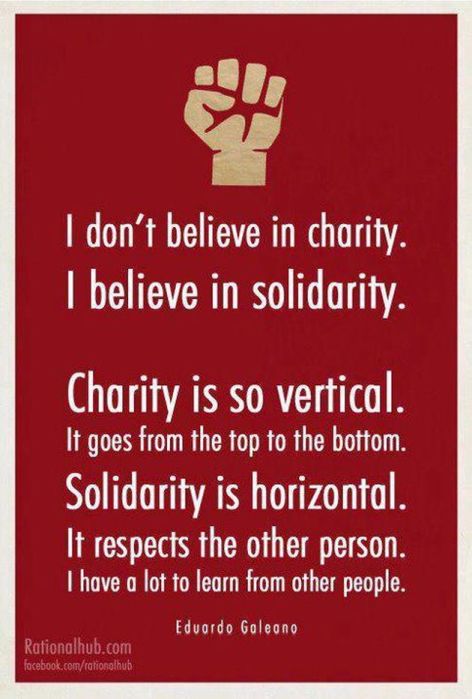 Eduardo Galeano Charity Solidarity