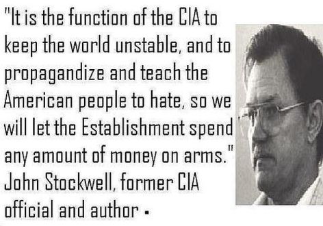 John Stockwell CIA Unstable Propagandize Arms