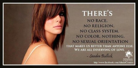 Sandra Bullock Race Religion Class System Sexual Orientation