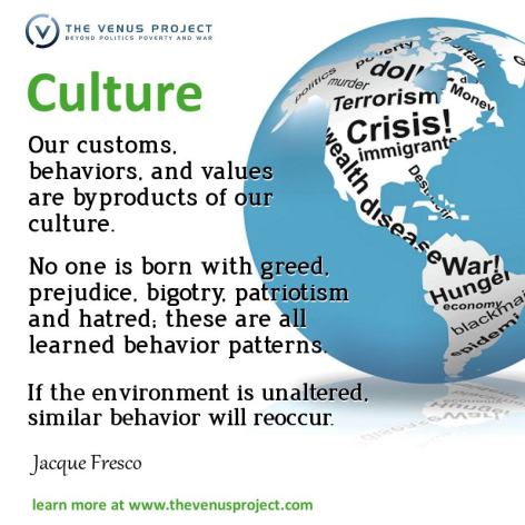Jacque Fresco Culture Our Customs