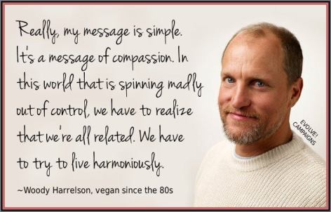 Woody Harrelson Really My Message Is Simple