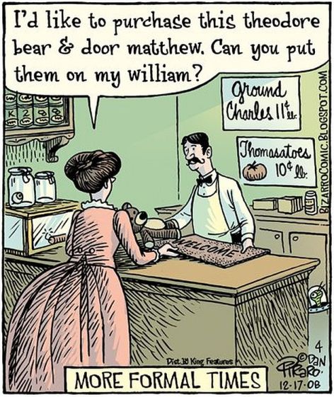 More Formal Times I'd Like To Purchase