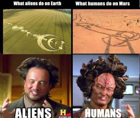 What Aliens Do On Earth What Humans Do On Mars