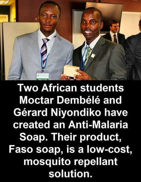 Two African Students Moctar Dembele And Gerard Niyondiko
