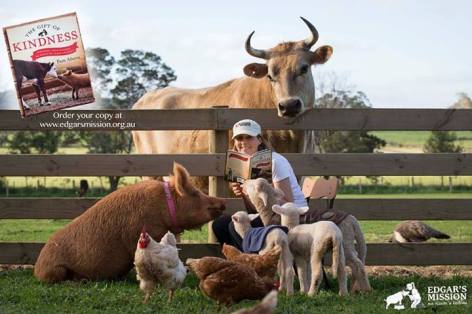 The Gift Of Kindness Inspiring True Stories Of Rescued Farm Animals Pam Ahern Edgar's Mission