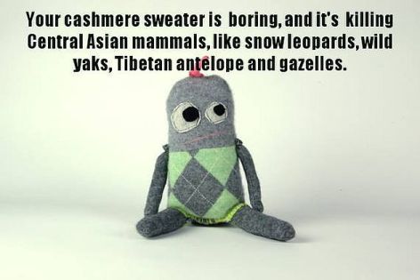 Your Cashmere Sweater Is Boring And