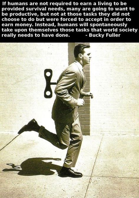 Bucky Fuller If Humans Are Not Required