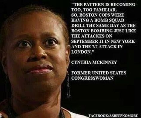 Cynthia McKinney The Pattern Is Becoming