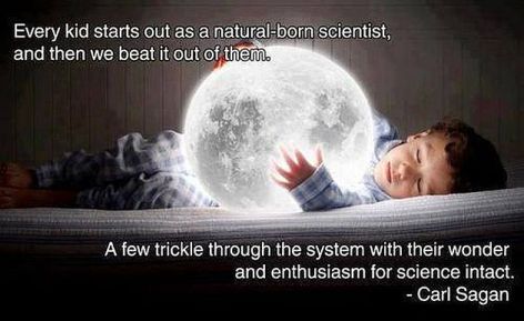 Carl Sagan Every Kid Starts Out As