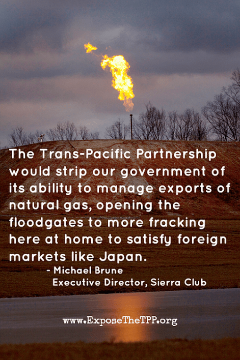 Michael Brune The Trans-Pacific Partnership