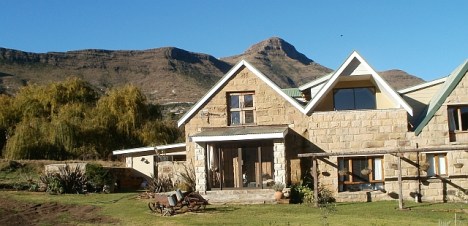 Badcock Walters house in Clarens sheep shed