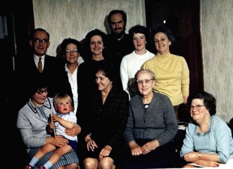 Hannan family in Glasgow, 6 May 1967
