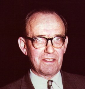 Willie Hannan, MP; my mother's cousin.