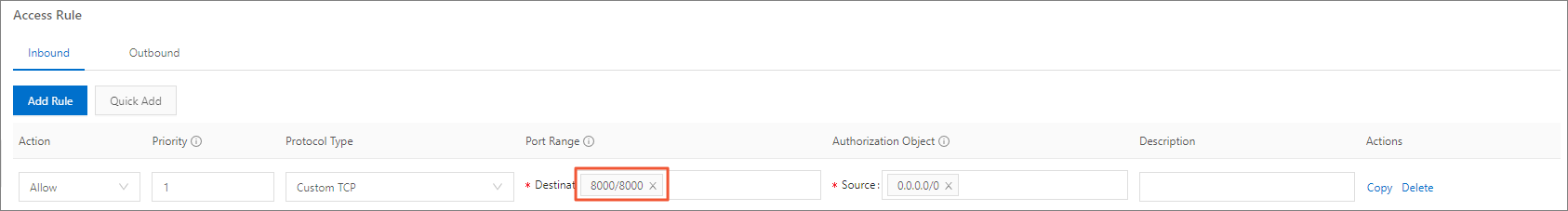 Add Rule