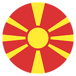 Flag: Macedonia del Norte