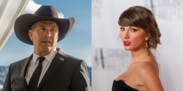 Kevin Costner and Taylor Swift Kevin Costner and Taylor Swift