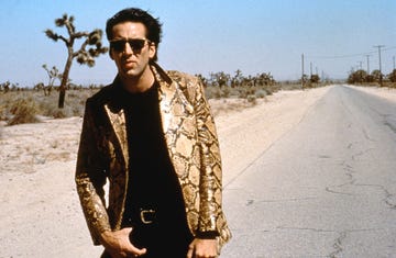 On the Set of Wild at Heart on the set of wild at heart