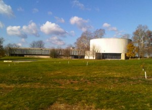 The 1962 Richard Neutra cyclorama. NPS photo.