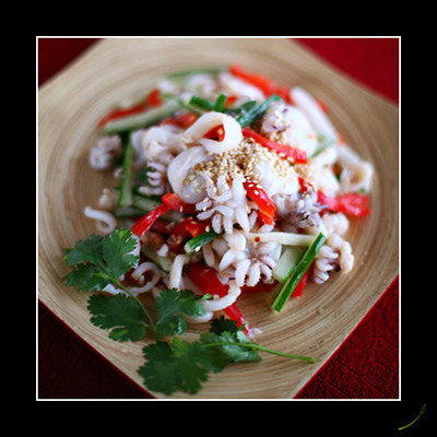 Squid salad