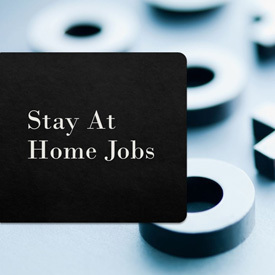 how to find stay at home jobs