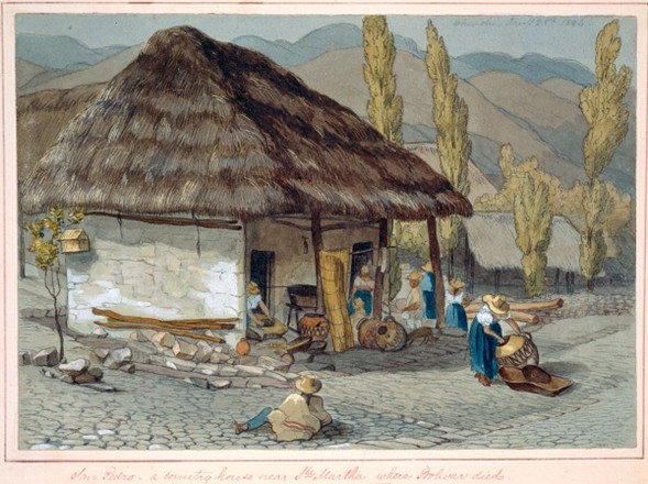 Acuarela sobre papel Colección de arte del Banco de la República de Colombia. Acuarela sobre papel Colección de arte del Banco de la República de Colombia.