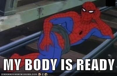 Spiderman's Body is ready