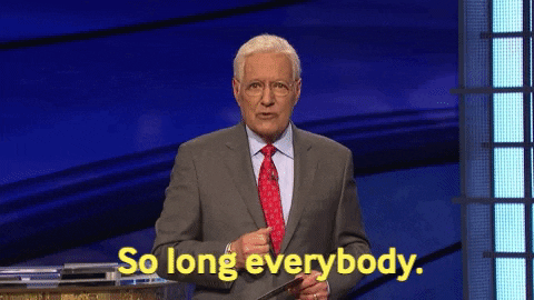 2020 gives, and 2020 takes away. RIP Alex Trebek - Album on Imgur