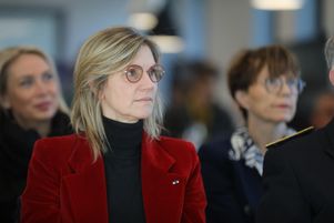 la ministre de la transition Agnès Pannier-Runacher (ici le 14 février dernier) a annoncé lundi 17 février que le gouvernement soutiendra un texte des écologistes jeudi concernant l’interdiction de polluants éternels