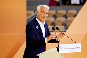 Le président du Medef, Patrick Martin, à Paris le 28 août.
