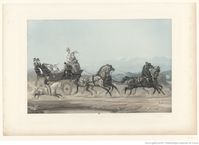 La vie d'un Gentilhomme en toutes Saisons. 2, La vie d'un Gentilhomme en toutes Saisons : Été : [estampe] / Gravé par Jazet ; Peint par de Montpezat | Gallica
