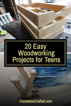 woodworking projects for teens that are easy to make