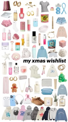 my christmas wishlist! i can’t wait for christmas!🎅🏻 🌲🛍️❄️☃️🎀🤍🥥🤩🫶 Trendy Christmas Wishlist, Stuff For Girls For Christmas, Things To Ask For Christmas Teen Girl, Christmas And Birthday Wishlist, Chirtmas Gifts, Christmas List Ideas 11-12 Girl, Christmas Idea List, Ultimate Christmas Wishlist, Clean Girl Aesthetic Christmas List