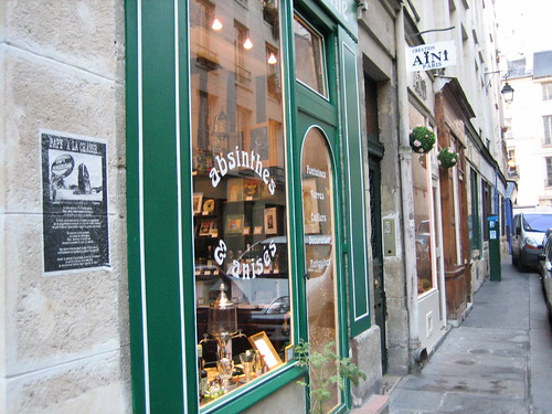 Place St. Catherine absinthe shop