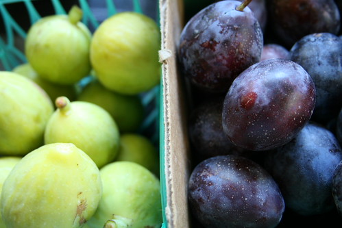 kadota figs and prune plums