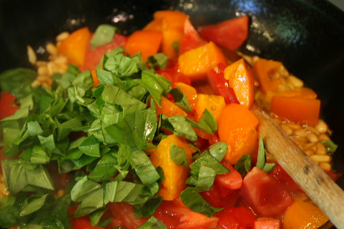 making lunch