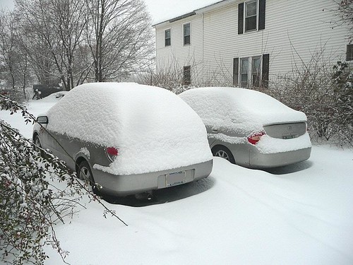 Digging out