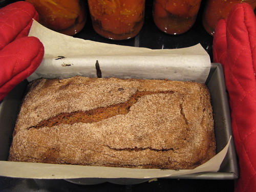 fresh baked banana bread!
