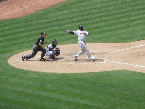 Big Papi swings for the fences