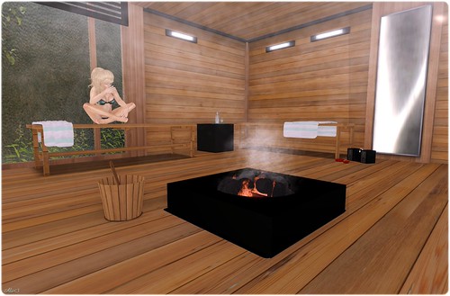 Style - Belle Belle Sauna, water break!