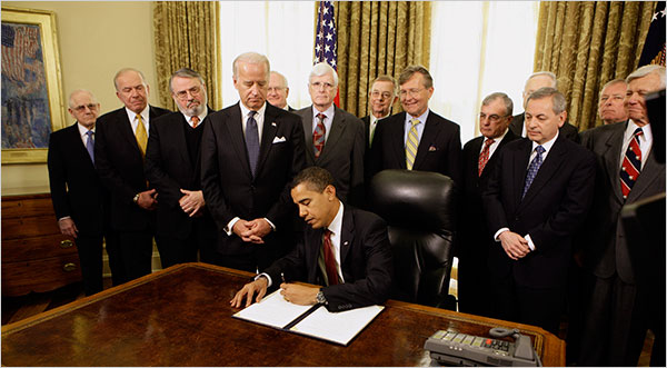 Obama signing order