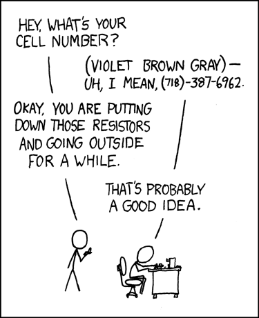 XKCD Resistor Codes