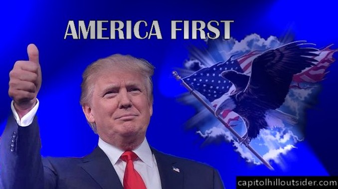 Image result for Trump's America First