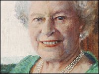 The Queen, detail