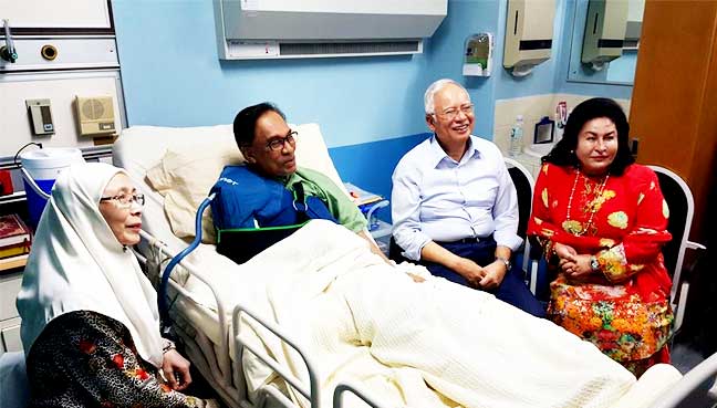 Image result for Mahathir and Najib