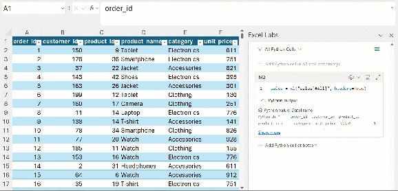 Jumping to cells in Python in Ecxel 