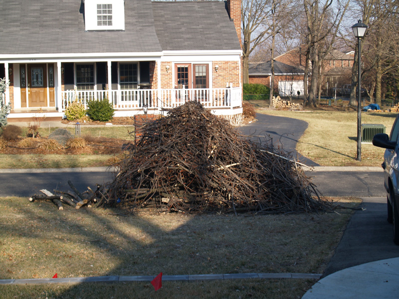 Stick pile Stick pile