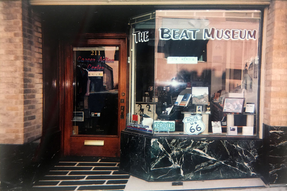 Original location of the Beat Museum in Monterey, 2003