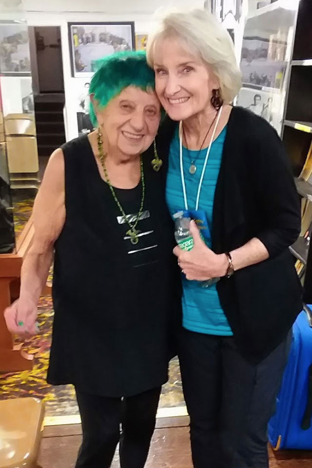 ruth weiss & Cathy Cassady