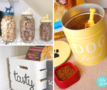 Creative Dog Food Storage Ideas