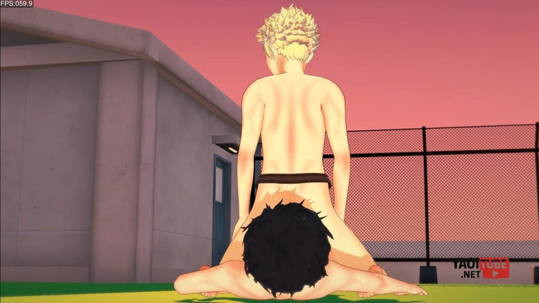 Yaoitube: Persona 5 Yaoi - Ryuji reitet Jokes schwanz und er kommt in...